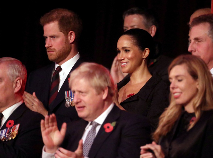 Prince Harry, Meghan Markle, Festival of Remembrance